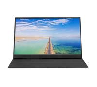 Yanmis Moniteur Portable, écran Grand Angle 15,6 Pouces 1080P FHD 60 Hz 178°, Moniteur de Jeu HDR Double Type C IPS avec Support Magnétique pour Ordinateur Portable