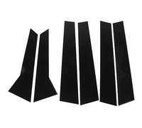 Yanmis Montants de Pilier B Garniture Noir Brillant pour Macan 95B