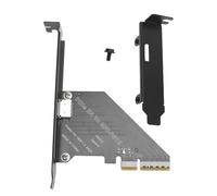 Yanmis PCIE X4 à OcuLink Adapter Carte, Carte Graphique Externe avec Boîtier de Connecteur, Quai SSD NVME, Fiche et Lecture pour Les Victoires 8.1, 10, 11, Serveur 2019
