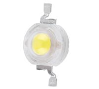 Yanmis Perles de Lampe LED SMD, 50 Pièces, Haute Puissance, Blanc Froid/chaud, Durable, pour Remplacement de Projecteur de Studio à Domicile (Blanc pur 6 000 K à 6 500 K)
