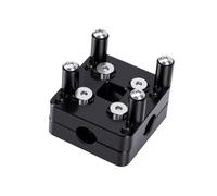 Yanmis Pince de Barre de Support GPS de Remplacement de 12 Mm pour R1200 1250 GS GSA 2014-2022, Support de Navigation de Moto en Aluminium CNC pour Guidon de 12 Mm, Compatible avec Zumo XT QuadLock,