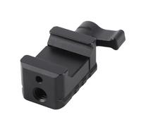 Yanmis Pince NatoRail, Pince NATOLock avec Filetage 1/4 3/8" et Support de Chaussure Froide, Réglage à 360 Degrés pour Cage de Caméra, Moniteur, Microphone, Lumière LED
