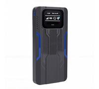 Yanmis Point D'accès Mobile 4G LTE, Routeur Wi-FI, 10 Appareils Connectés, écran LCD, Batterie Intégrée de 10 000 MAh, Réseau privé sécurisé pour Les Voyages en Groupe, Les Road Trips