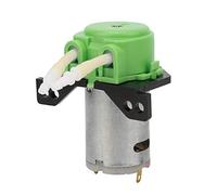 Yanmis Pompe péristaltique, Micro-Pompe à Eau Liquide de Pompe à Dose DC6V largement utilisée dans Les expériences, l'analyse biochimique, la biotechnologie 2 * 4mm(Vert)