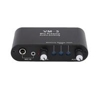 Yanmis Préampli Micro avec Ducking Automatique, Amplificateur de Gain Micro 36 DB