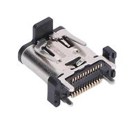 Yanmis Remplacement du Port de Type C pour Console de Jeu, Remplacement de la Prise D'interface de Charge en Métal de Type C, Prise de Connecteur USB C de la Console de Jeu pour la