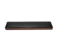 Yanmis Reste du Poignet du Clavier, Padrage en Bois en Mousse à Mémoire de Mousse avec Base en Caoutchouc Anti-Glissement, Support Ergonomique pour Les Jeux, Le Travail, L'étude, la