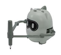 Yanmis Robot de Dessin pour Enfants, Jouet éducatif Interactif d'apprentissage de la Peinture avec 100 Cartes, 12 Marqueurs de Couleur, 10 Stylos Noirs, pour L'apprentissage à Dom (Green)