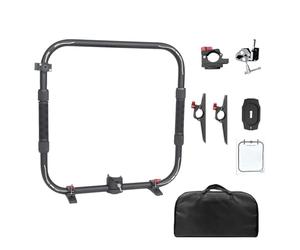Yanmis RS3mini RS4mini Anneaux Stabilisateurs Portables avec Poignées en Caoutchouc Pieds de Support à Déploiement Rapide pour Support d'appareil Photo sans Miroir DSLR Kit Vidéo Vlogging pour