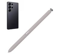 Yanmis S25 Ultra S Pen, EJ - PS938BBEGUJ Stylet de Remplacement pour S25 Ultra, 4096 Niveaux de Pression, avec 5 Pointes, 1 Pince (Gris Clair)