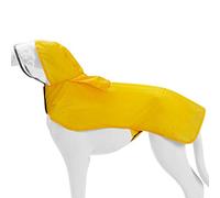 Yanmis Sac de Rangement Respirant et Léger pour Poncho de Pluie pour Chien, Manteau de Pluie pour Animaux de Compagnie Inclus pour Voyager, Bleu Jaune XS-XXXL (Yellow #60)