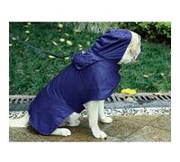 Yanmis Sac de Rangement Respirant et Léger pour Poncho de Pluie pour Chien, Manteau de Pluie pour Animaux de Compagnie Inclus pour Voyager, Bleu Jaune XS-XXXL (Blue #65)