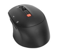 Yanmis Souris AI, Souris Bluetooth 2.4g avec Recherche sur Les Entrées Vocales, Traduction de Mot en Langue, écriture AI, Rechargeable pour OS X et Plus (Black)