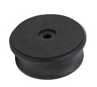 Yanmis Stabilisateur de Poids pour Disque, Pince pour Platine Vinyle, Accessoire pour Tourne-Disque avec Tampon de Protection pour Une Meilleure clarté Sonore et Un Amortissement des (Black)