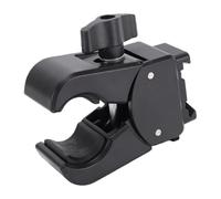 Yanmis Support de Batterie à Fixation en V, Pince Crabe pour Batterie V-Lock avec Ouverture de 17 à 50 Mm, Verrouillage Antidérapant renforcé, Trépied Léger pour la Photographie et la