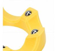 Yanmis Support de Bowling Universel avec Rouleau Rotatif à 360 Degrés, Support de Boule Portable pour Nettoyer et Polir Les Boules en Résine Réactive et en Polyuréthane, Base Stable Antidérapante