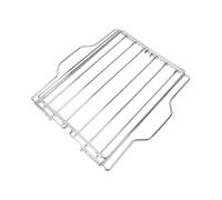 Yanmis Support de Rôtissage de Poulet en Acier Inoxydable Réglable, | Grille à dinde antiadhésive en forme de V avec conception pliable pour rôtir le gril au four