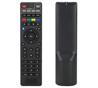 Yanmis Télécommande TVIP, Télécommande Universelle de Remplacement pour Décodeur TVIP410 412 415 605 S300, Portée de 10 M, Boîtier ABS Résistant et Durable - Noir