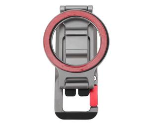 Yanmis Trépied de Téléphone Magnétique Pliable, Perche à Selfie Double Axe à Forte Aspiration avec Port à Vis de 1/4 de Pouce et Griffe Froide, Support de Téléphone Universel Compatible avec 12-16, et