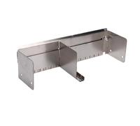 Yanmis Truelle Crantée Réglable, 40-80 Cm Acier Inoxydable | Épandeur de colle à carrelage avec dents carrées de 12 mm, pour carrelage au sol et mural, salles de bains, cuisines,