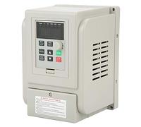 Yanmis Variateur de Fréquence, 220VAC 1.5kW 8A Variateur de Fréquence Universel VFD Monophasé Variateur de Vitesse pour la Commande Monophasée de Moteur à Courant Alternatif