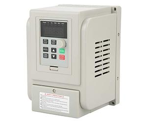 Yanmis Variateur de Fréquence, 220VAC 1.5kW 8A Variateur de Fréquence Universel VFD Monophasé Variateur de Vitesse pour la Commande Monophasée de Moteur à Courant Alternatif