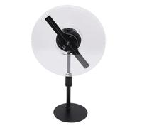 Yanmis Ventilateur D'hologramme 3D de 9,84 Pouces 25 Cm avec WiFi, 266 Perles LED (Prise UE 220V)