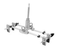 Yanmis Verrouillage de Verrouillage de Gabarit de Gabarit de Haut de Porte à Contre-trou de Porte pour Mortelage Efficace, pour les Serruriers et les Diyers, en Acier en Tungstène en Argent