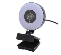 Yanmis Webcam 4K avec Microphone, Web Cam USB avec Lumière de Remplissage et Télécommande, Caméra Web en Streaming HD 3840x2160 avec PC, Ordinateur, Ordinateur Portable, Bureau