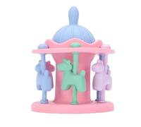 Yanmis Yanmis Jouet de bébé de Hochet de Dentition de Silicone texturé Doux pour la Conception Ergonomique de Poignée de Soulagement de Dentition