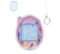 YANMONGI Coque pour connexion Tamagotchi avec cordon, coque de protection intégrale en polycarbonate résistant aux chocs avec machine de jeu virtuelle Tamagotchi Connection - Bleu