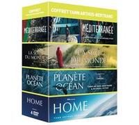 Coffret Yann Arthus-Bertrand - Planète Océan + La Soif Du Monde + Home + Méditerranée, Notre Mer À Tous - Pack