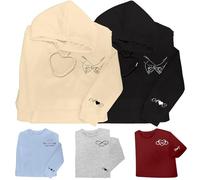 YanNanKe Sweats à Capuche personnalisés Design Your Own Sweatshirts personnalisés avec nom Sweats à Capuche personnalisés pour Couples Cadeaux pour Petit ami