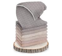 yanopurna Écharpe Cachemire Unisexe - 100% Laine Cachemire, 68x190 Cm, Écharpe Cachemire Tissée Main pour Femme et Homme Motif à Carreaux - Fabriquée au Népal