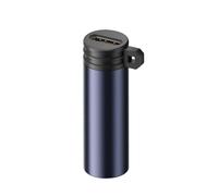 YANPINGJIA Briquet USB en métal sans batterie avec alimentation de type C, facile à transporter, pour l'extérieur, briquet USB miniature intelligent avec connecteur de type C surchauffe