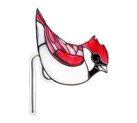 YANPINGJIA Insert acrylique pour plantes en pot, oiseau, décoration de bricolage, vitrail, décoration de jardin, décoration de maison, base de jardinière de table