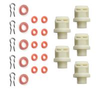 YANPINGJIA Kit de connexion et joint d'étanchéité pour machine à café, pièces de rechange faciles à installer pour machines à expresso, adaptateur électrovanne avec joints d'étanchéité