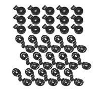 YANPINGJIA Lot de 10, 20 ou 30 pinces rondes en plastique pour toile d'ombrage Heavy Duty Grip pour extérieur, jardin, filet solaire, anti-oiseaux, clip extérieur