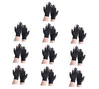 YANPINGJIA Lot de 10 paires de gants multi-usages en coton avec pointes exposées pour améliorer l'interaction de l'appareil et gants en coton respirants pour les activités de plein air