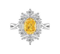 YANQSHM Bague Pierre Naturelle Reglable, Bagues Naissance Avec Pierre Précieuse Ovale Nœud Celtique Alliance Fiançailles Réglable Promesse Bijoux Cristal Étincelant Cadeau pour Femmes et Hommes