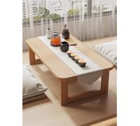 YANROSE Table Pliante Table à thé en Bambou Table Japonaise Table de Sol Table Basse Basse(Natural,60x37x35CM)