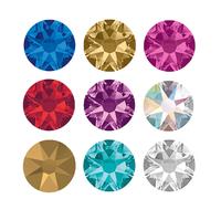YANRUO 2088HF SS10-SS40 toutes les couleurs Hotfix strass fort adhésif pierres décoratives Fixation à chaud strass pour vêtements Emerald