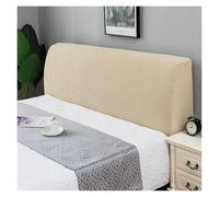YANSHUYU Housse Tete De Lit Housse De Tête Épaisse Et Élastique Dossier Tout Compris Couvre Tete De Lit(Cream Color,W220-240cmxH50-65cm)