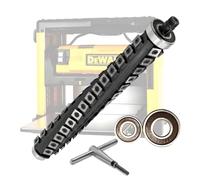 YANSYAUN Tête de coupe hélicoïdale en spirale de 31,8 cm de rechange pour rabot DeWalt DW733 DW734 - Inserts en carbure, coupe ultra lisse et silencieuse