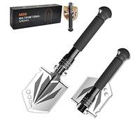 YANTOO Mini Pelle de Camping Pliante, Petite Taille et Pelle à Main Portable pour Le Jardinage, multifonctionnelle pour l'extérieur, la Plantation, la pêche, l'urgence Automobile