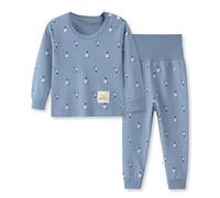 YANWANG 100% Coton Baby Boys Girls Ensemble Pyjama Manche Longue Vêtements de Nuit (6M-5 Ans)（Motif 7，3-4 Ans）