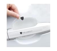 YANWENER 8 Pièces Autocollants de Poignée pour Peugeot Expert 3 (III) V I 2016-2024, Design Élégant Écologique, Protection Durable - Compatible SUV Berlines