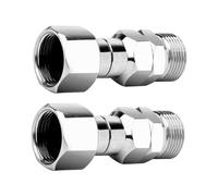 yanwuwa Adaptateur de tuyau rotatif M22 - Rotation à 360 degrés - Sortie de rechange pour équipement de nettoyage - Tuyau d'eau en acier inoxydable