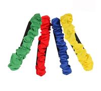 yanwuwa Attaches de jambe compactes pour un rangement facile en voyage, améliore le travail d'équipe dans les classes de sport en plein air, sangle de course en nylon de type lourd