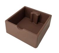 yanwuwa Bac à café expresso en silicone avec fond accroché, vert clair